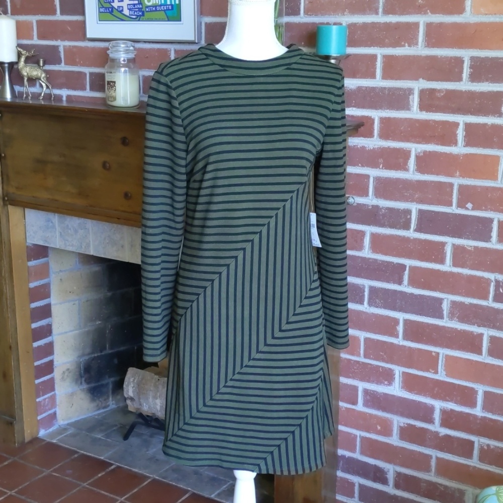 Nwt! Green Anthropologie Dress